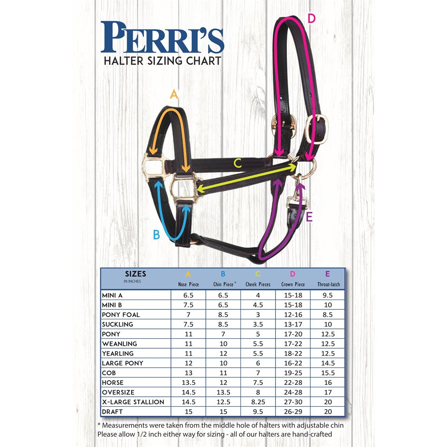 Leather Turnout Halter - Black