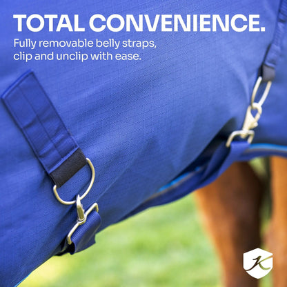 Draft Horse Lightweight 80g Winter Turnout Blanket - Waterproof & Breathable
