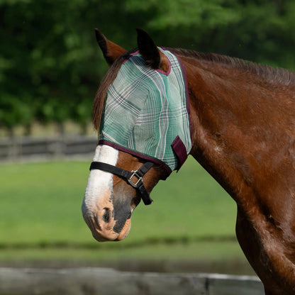 Draft Horse Fly Mask with 73% UV Protection