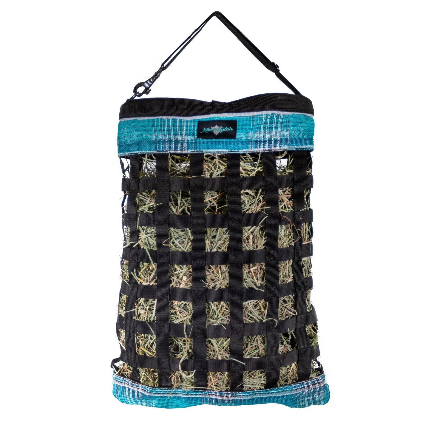 Slow Feed Hay Bag with Easy Load Rim - 1 Flake Capacity