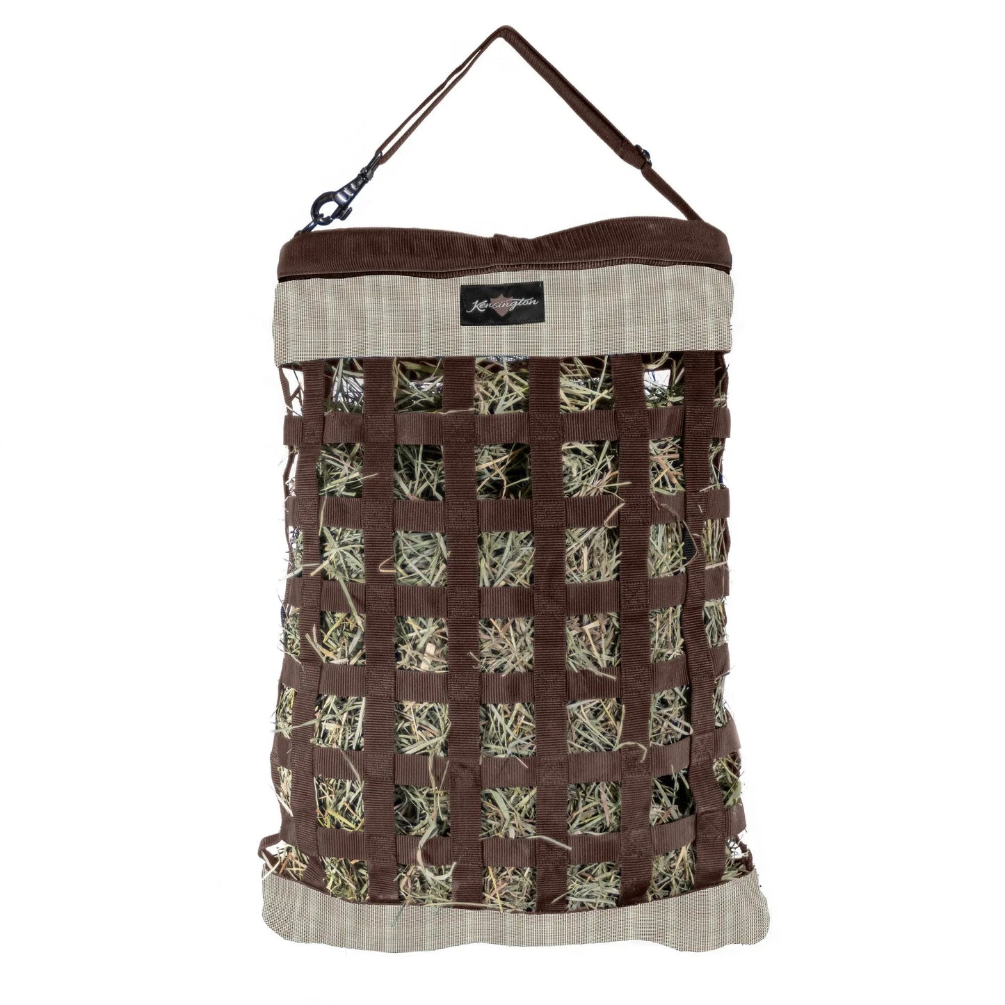 Slow Feed Hay Bag with Easy Load Rim - 1 Flake Capacity