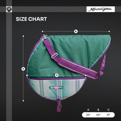 English Saddle Protective Carry Bag