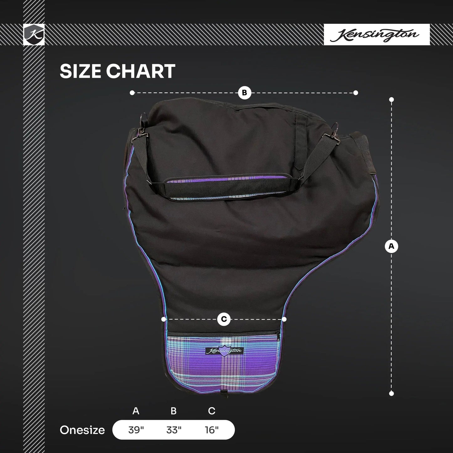 Western Saddle Protective Carry Bag
