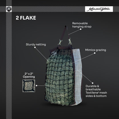 Slow Feed Hay Bag - 2 Flake Capacity